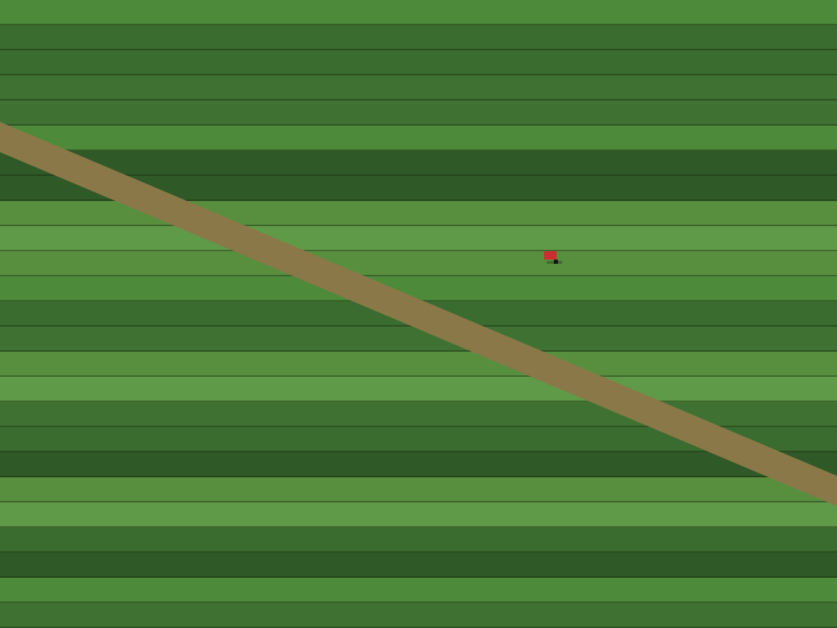 Drone view of fields